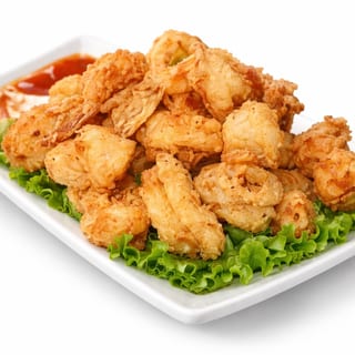 Pla Muek Tod (Fried Calamari)