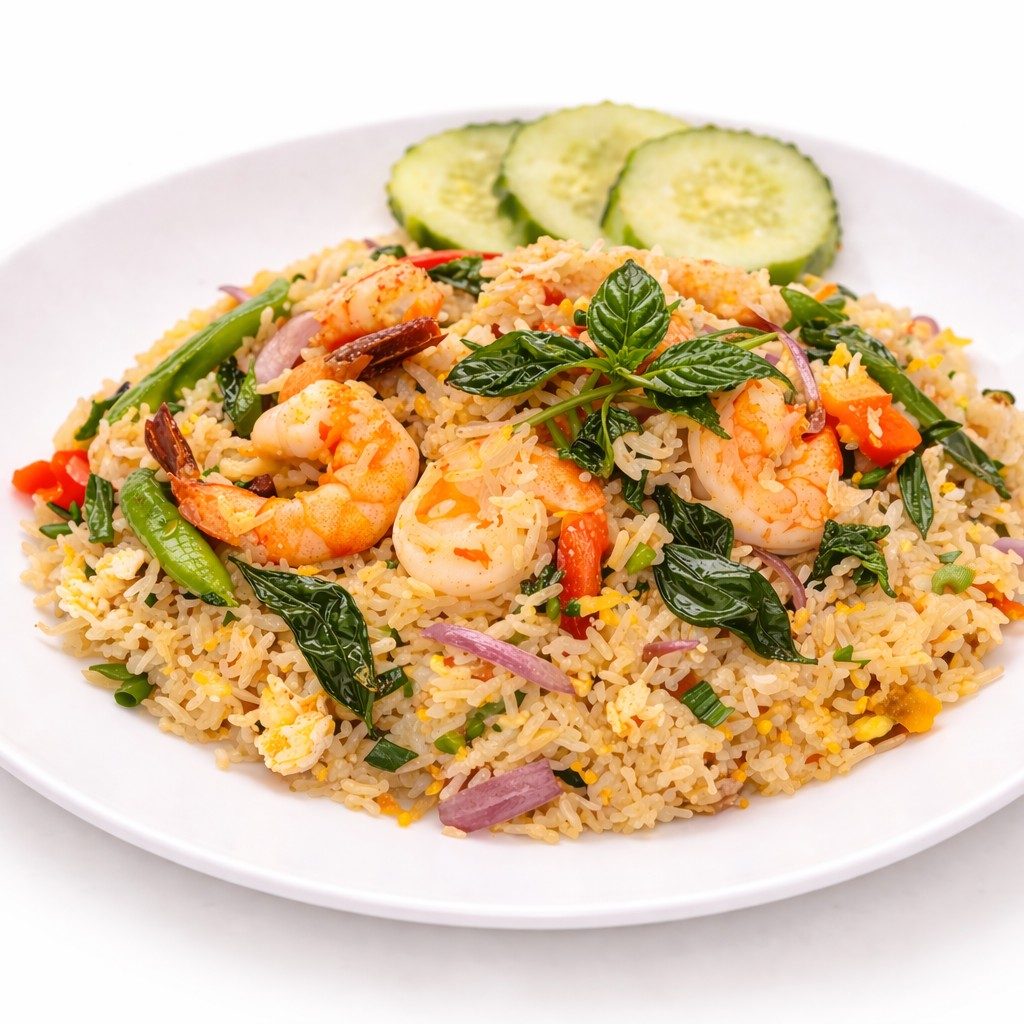 Basil Fried Rice.
